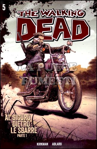 WALKING DEAD #     5: AL SICURO DIETRO LE SBARRE 1 + DVD STAGIONE 2 EPISODI 8/11